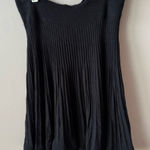 Rebecca Taylor  Women’s‎ Black Pleated Stretch Skirt Size Medium Photo 0