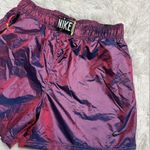 Nike iridescent high waisted shorts Photo 2