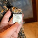 Elevenses Anthropologie  Brown Printed Pull-on Pants Size 2 Photo 6