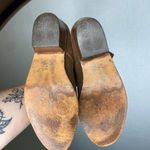 Adam Tucker ‎ Ankle Boots Brown Leather Heel Western Style Size 9 Photo 3