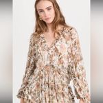 Zimmermann   Floral Billow Frill Chintz Mini dress Sz-0 US-4 $1050 Photo 4