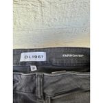 DL1961  Farrow Instaslim Ankle Whitney Distressed‎ Gray Jeans Womens Size 32 Photo 5