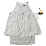 Jessica Howard NWT  Womens Dress Sz 16 Silver Embellished Neck Lace Overlay Photo 5