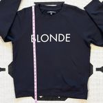 Brunette The Label "BLONDE" Classic Crew
Neck Sweatshirt L/XL Photo 4