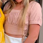 Illa Illa Pink Crop Top Photo 0