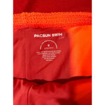 PacSun Women's Red Textured Bikini Bottoms S Photo 2