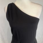 Love by Design Nordstrom  black one shoulder sheath evening dress size medium Photo 1