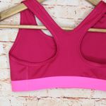 Nike | Dri-Fit Running Hot Pink Logo Sports Bra Photo 3