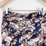 En Saison NWT Abella Midi Skirt in Navy Blush Size Small Blue Photo 1