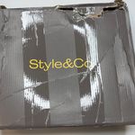 Style & Co  Women's Garnerr Lug Sole Ankle Booties- Size 6 Photo 3