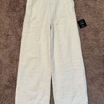 Lulus ‼️ Officially Exceptional Ivory Tweed Lurex Wide-Leg Jumpsuit‼️ Photo 5