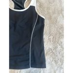Danskin  Women's‎ S Black /WhiteTank Cami Activewear Workout Photo 3