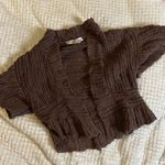 American Rag Medium Brown Knit Bolo Photo 0