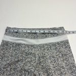 Lululemon  Run Inspire Crop II Black Grey White Speckled Capri Legging Size 6‎ Photo 6