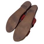 Universal Threads Women's Red Elizabeth Woven Slide Sandals Universal Thread Fringe Size 7.5 Photo 8