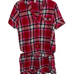 Victoria's Secret Pajama Set Women's Short Sleeve Button Front Top and Shorts S Photo 0