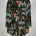 Sew In Love Black and White Graphic Tunic 3/4 Sleeve Aztec Design Size XL Photo 5