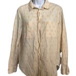 Lou & grey  ivory arrow button down top‎ Photo 0