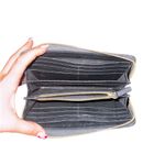 Emporio Armani  Green Snakeskin Wallet with Pink Tag Photo 2