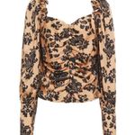 đź’•MOTHER OF PEARLđź’• Sasha Ruched Printed Hammered Photo 5