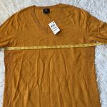 JM Collection  Women’s V Neck pullover sweater Golden Poppy size XL Photo 4