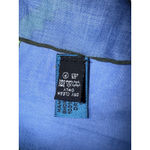 Kinloch Milano Multicolor Print Scarf Handkerchief Beetle 16" Blue Green Photo 2