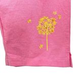 Jane Ashley Pink Cotton Drawstring Capri Pedal Pusher Pants Photo 10