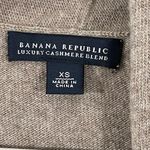 Banana Republic Banana Republic Luxury Cashmere Blend Ribbed Hidden Pocket Cardigan Sweater XS Photo 2
