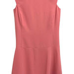 Ralph Lauren Lauren Pink Flounce Sleeveless Casual Above Knee Cute Dress Size 2 Photo 0