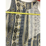 One World Sleeveless Blouse Top XL Multi-color with lace Photo 6