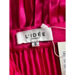 L'IDEE Renaissance Split Gown Maxi Dress Punch Pink NWT Size 2 Photo 13