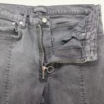 ZARA Woman Womens Jeans Size 8 Cropped Raw Step Hem Alternative Edgy Grunge Photo 4