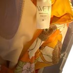 WET Retro Floral Bathing Suit Long Sleeve Top nwt Photo 4