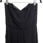 Myne  Ashley Ann Lola Black Strapless Jumpsuit Photo 4