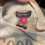 Vince Camuto Women's Halloween Sweater Size XL Good Witch NWT Oatmeal Color Photo 3