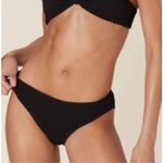 ANDIE x Mindy The Bikini Bottom NWT size XL in Black Textured Swimsuit Photo 0