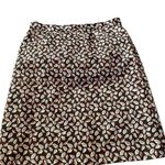 Vintage 90s Brown Tan Red Seasonal Autumn Fall Leaf Foliage Mini Pencil Skirt Size XL Photo 0