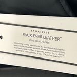 Bagatelle Black Trench Coat FAUX Photo 5