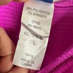 Swimsuits For All Womens size XL 14 16 Jumpsuit Beach Coverup Swimsuit Purple Photo 6