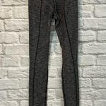 Lululemon Women's 2 Wunder Under Pant 32" III Coco Pique Black/White Leggings Photo 5