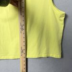 Lululemon Classic Fit Cotton Blend Tank Top Yellow Women's Athleisure Photo 6