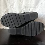 Black Wedge Ankle Boots Size 5.5 Photo 5