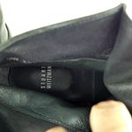 Stuart Weitzman Stepmistress Hidden Wedge Lace-up Bootie 6.5M Black Leather Goth Photo 14