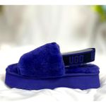 Ugg Disco Slide Platform Back Strap Boho Retro Violet Life 7 Blue Photo 5