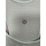 Lululemon  Tank Top Womens Small Blue Striped Racerback Athletic Lightweight Yoga Photo 1