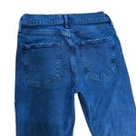 AGOLDE  Toni Mid Rise Straight Leg‎ Jeans Cut Size 26 Black Photo 4