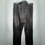 Rag and Bone NWT $1195  Black Sedona Moto Real Leather Pants 12 Photo 5