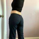 New York And Company Stretch Black Pinstriped Trousers Photo 1