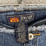 Route 66 Jeans Women 20 Blue Dark Wash Frayed Cropped Denim Photo 2