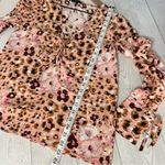 Paige  Giulana Silk Printed Long Sleeve Top Photo 15